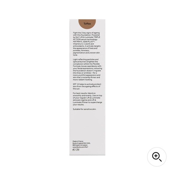 NEW-NEVER USED Protect & Perfect Advanced All In One Foundation SPF50+ - Picture 7 of 8